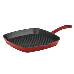 Cuisinart Enameled Cast Iron Square Grill Pan 
