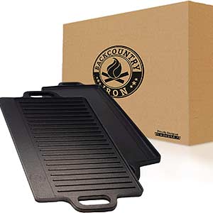Backcountry Cast Iron Skillet Grill/Griddle