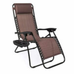 Best Choice Products Set of 2 Gravity Chairs in Brown