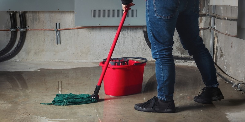 Damp Spots on the Floor or Walls