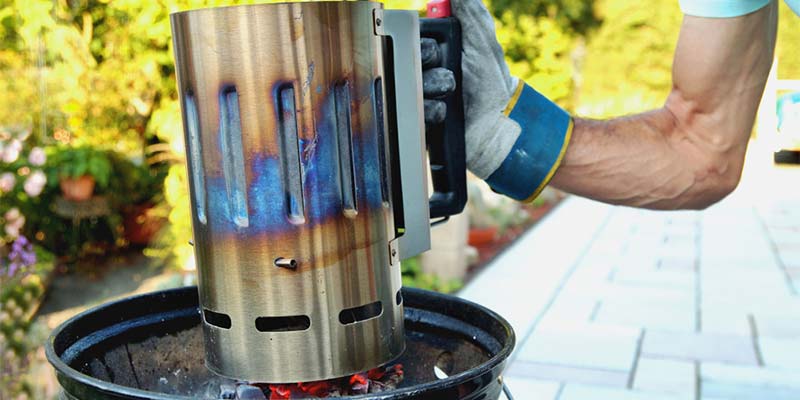 Dump Charcoal Into the Grill