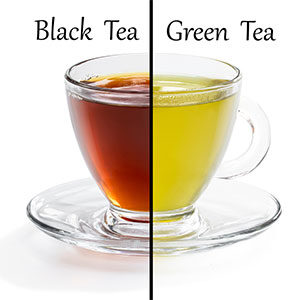 Green Tea and Black Tea