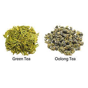 Green Tea and Oolong Tea