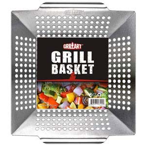 GRILLART Grill Basket for Vegetables & Meat
