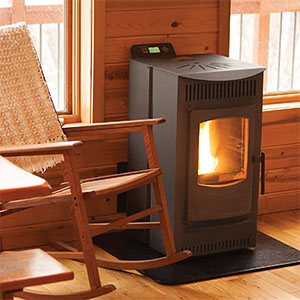 how to clean wood stove glass