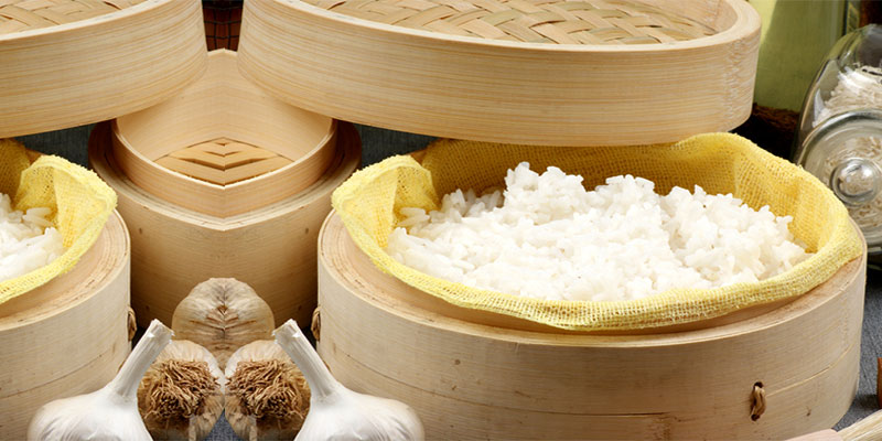 How To Steam Rice In A Bamboo Steamer