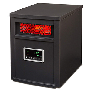 Dr Infrared Sleek Wood Colored Radiant Heater for Large Spaces