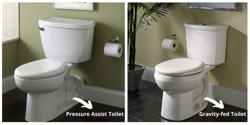 Pressure Assist Toilet vs Gravity Toilet