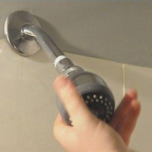 Remove the Shower Head By Hand