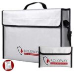 ROLOWAY Fireproof Document and Money Bags