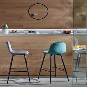Seat and Upholstery Material Bar Stool