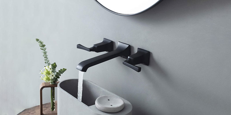 Wall Mounted Bathroom Faucet