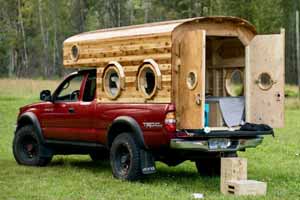 Wood DIY Truck Canopy